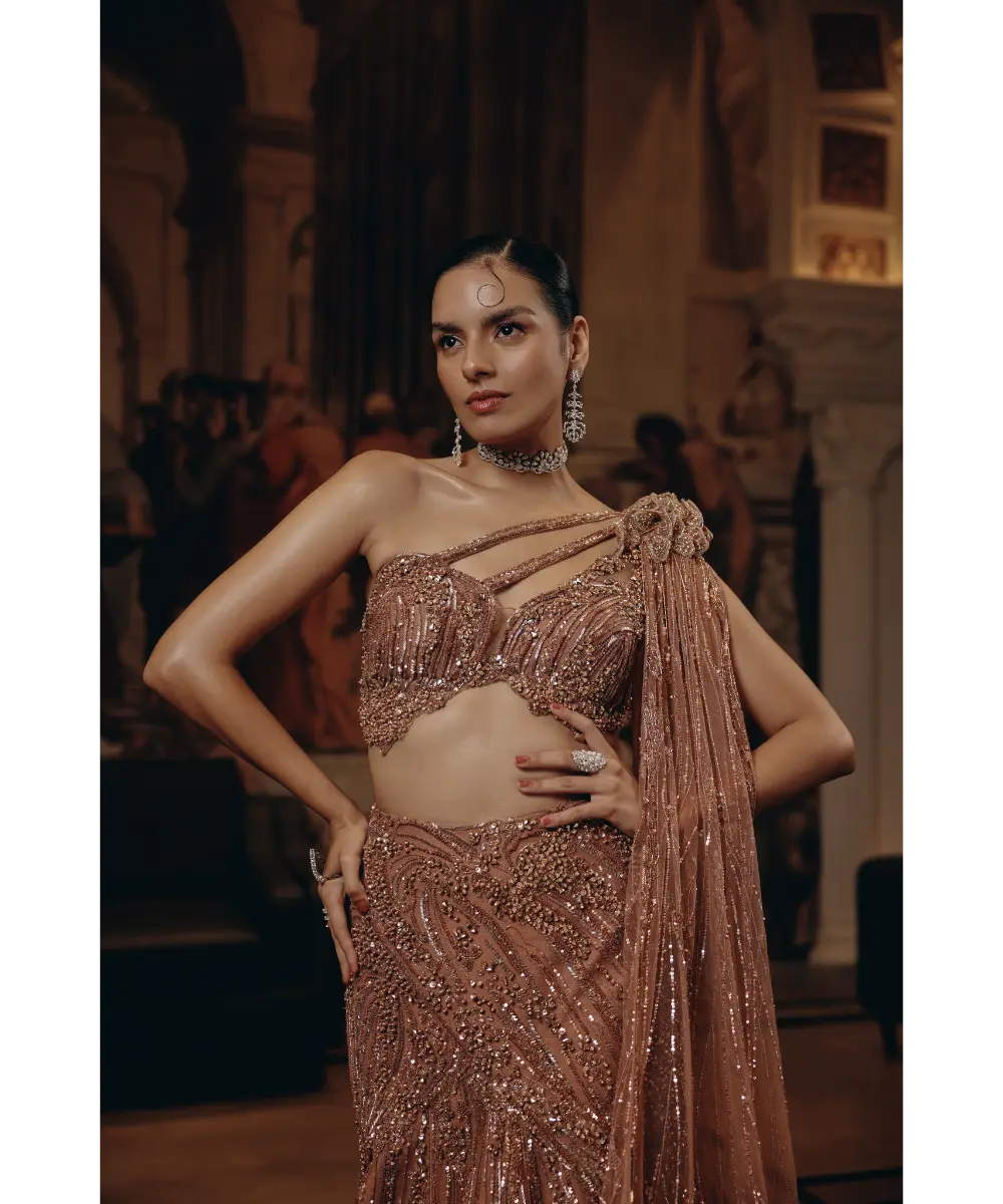 ADAARA COUTURE - Celestial Bronze Couture